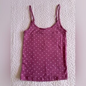 PINK Victoria's Secret Mauve Cherry’s Tank Top
